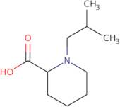 1-(2-Methylpropyl)piperidine-2-carboxylic acid