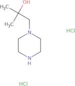 2-Methyl-1-(piperazin-1-yl)propan-2-ol dihydrochloride