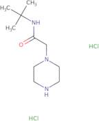 N-tert-Butyl-2-(piperazin-1-yl)acetamide dihydrochloride