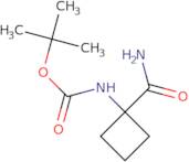 (1-Carbamoyl-cyclobutyl)-carbamic acid tert-butyl ester