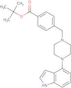 4-[4-(1H-Indol-4-yl)-piperazin-1-yl methyl]-benzoic acid tert butyl ester