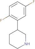 3-(2,5-Difluorophenyl)piperidine
