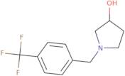 1-{[4-(Trifluoromethyl)phenyl]methyl}pyrrolidin-3-ol