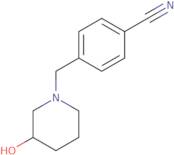 4-(3-Hydroxy-piperidin-1-ylmethyl)-benzonitrile