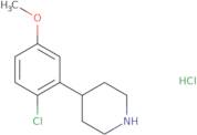 4-(2-Chloro-5-methoxyphenyl)piperidine hydrochloride