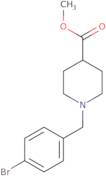 Methyl 1-[(4-bromophenyl)methyl]piperidine-4-carboxylate