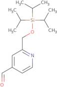 2-({[Tris(propan-2-yl)silyl]oxy}methyl)pyridine-4-carbaldehyde