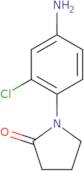 1-(4-Amino-2-chlorophenyl)pyrrolidin-2-one