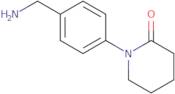 1-[4-(Aminomethyl)phenyl]piperidin-2-one