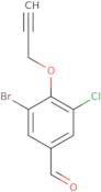 3-Bromo-5-chloro-4-(prop-2-yn-1-yloxy)benzaldehyde