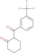 2-[3-(Trifluoromethyl)benzoyl]cyclohexan-1-one