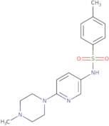 4-Methyl-N-[6-(4-methylpiperazino)-3-pyridinyl]benzenesulfonamide