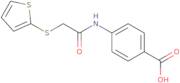 4-[2-(Thiophen-2-ylsulfanyl)acetamido]benzoic acid