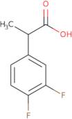 2-(3,4-Difluorophenyl)propanoic acid