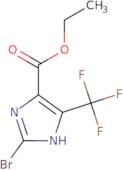 Ethyl 2-bromo-5-(trifluoromethyl)-1H-imidazole-4-carboxylate