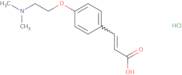 (2E)-3-{4-[2-(Dimethylamino)ethoxy]phenyl}prop-2-enoic acid hydrochloride