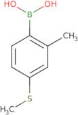 (2-Methyl-4-methylsulfanyl-phenyl)boronic acid