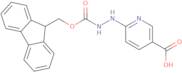 6-(2-(((9H-Fluoren-9-yl)methoxy)carbonyl)hydrazinyl)nicotinic acid