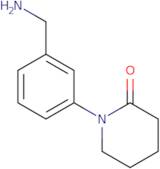 1-[3-(Aminomethyl)phenyl]piperidin-2-one