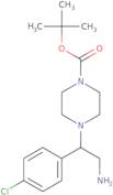 2-(N-Boc-piperazino)-2-(4-chlorophenyl)ethylamine