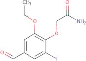 2-(2-Ethoxy-4-formyl-6-iodophenoxy)acetamide
