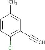 1-Chloro-2-ethynyl-4-methylbenzene