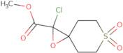 Methyl 2-chloro-6,6-dioxo-1-oxa-6λ6-thiaspiro[2.5]octane-2-carboxylate