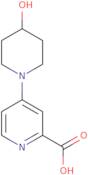 4-(4-Hydroxypiperidin-1-yl)pyridine-2-carboxylic acid