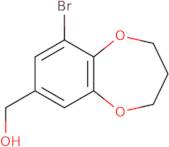 (9-Bromo-3,4-dihydro-2H-1,5-benzodioxepin-7-yl)methanol