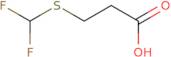 3-[(Difluoromethyl)sulfanyl]propanoic acid