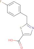 2-[(4-Fluorophenyl)methyl]-1,3-thiazole-5-carboxylic acid