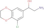 2-Amino-1-(8-chloro-2,3-dihydro-1,4-benzodioxin-6-yl)ethan-1-ol