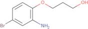 3-(2-Amino-4-bromophenoxy)propan-1-ol