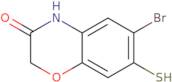 6-Bromo-7-sulfanyl-3,4-dihydro-2H-1,4-benzoxazin-3-one