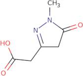 2-(1-Methyl-5-oxo-4,5-dihydro-1H-pyrazol-3-yl)acetic acid