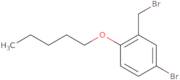 4-Bromo-2-(bromomethyl)-1-(pentyloxy)benzene