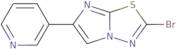 3-{2-Bromoimidazo[2,1-b][1,3,4]thiadiazol-6-yl}pyridine