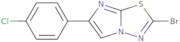 2-Bromo-6-(4-chlorophenyl)imidazo[2,1-b][1,3,4]thiadiazole