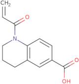 1-(Prop-2-enoyl)-1,2,3,4-tetrahydroquinoline-6-carboxylic acid