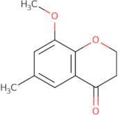 8-Methoxy-6-methyl-3,4-dihydro-2H-1-benzopyran-4-one