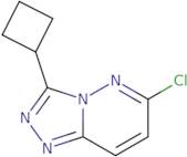 6-Chloro-3-cyclobutyl[1,2,4]triazolo[4,3-b]pyridazine