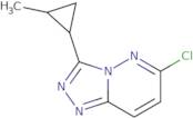 6-Chloro-3-(2-methylcyclopropyl)-[1,2,4]triazolo[4,3-b]pyridazine