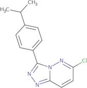 6-Chloro-3-(4-isopropylphenyl)[1,2,4]triazolo[4,3-b]pyridazine