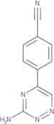 4-(3-Amino-1,2,4-triazin-5-yl)benzonitrile