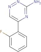 5-(2-Fluorophenyl)-1,2,4-triazin-3-amine