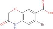 6-Bromo-3-oxo-3,4-dihydro-2H-1,4-benzoxazine-7-carboxylic acid