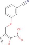 3-(3-Cyanophenoxymethyl)furan-2-carboxylic acid