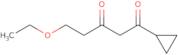 1-Cyclopropyl-5-ethoxypentane-1,3-dione