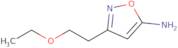 3-(2-Ethoxyethyl)-1,2-oxazol-5-amine