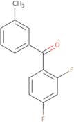 2,4-Difluoro-3'-methylbenzophenone